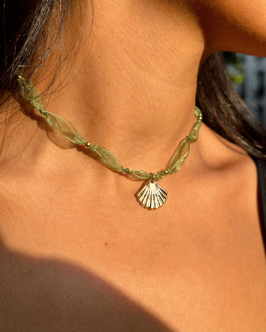 COLLIER EN TULLE -GHITA