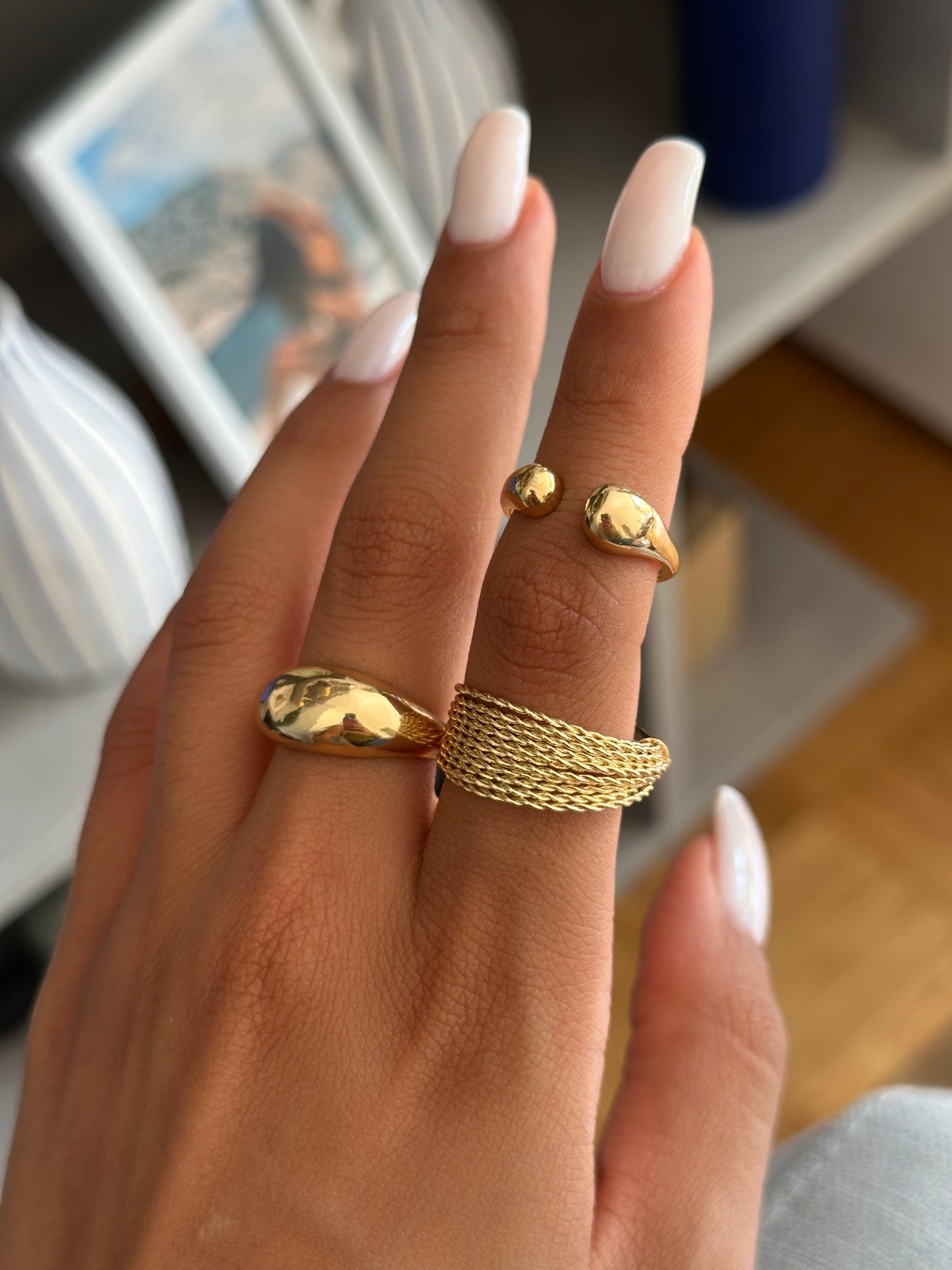 BAGUE -HORTENSE