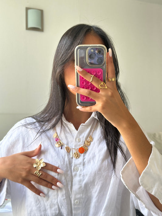 COLLIER À CHARMS -MIRA