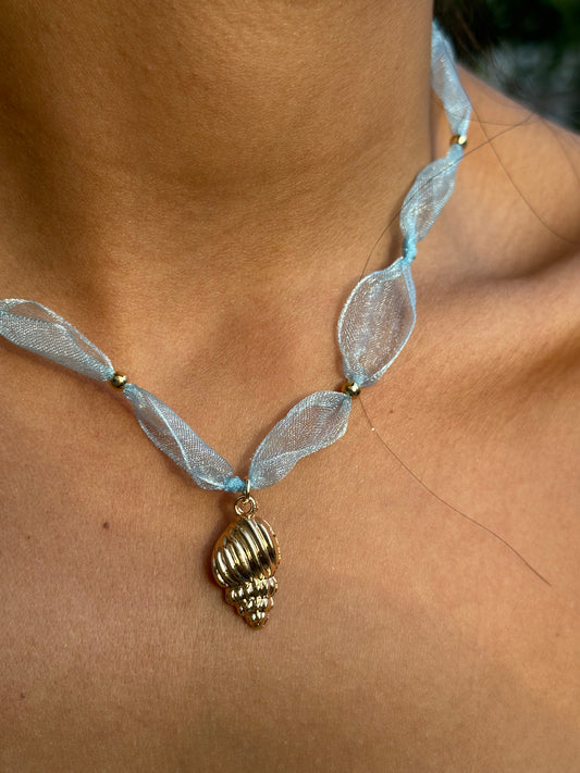 COLLIER EN TULLE - PERLA