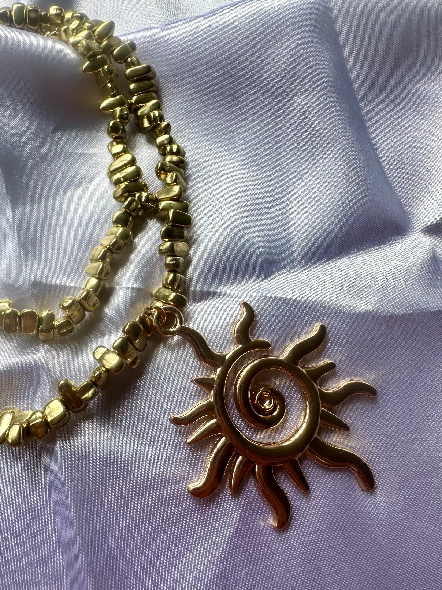 COLLIER DOUBLE CHAINE -CHEMS