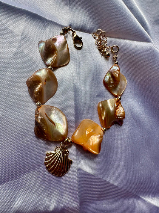 BRACELET PERLE DE COQUILLAGE - DALIA