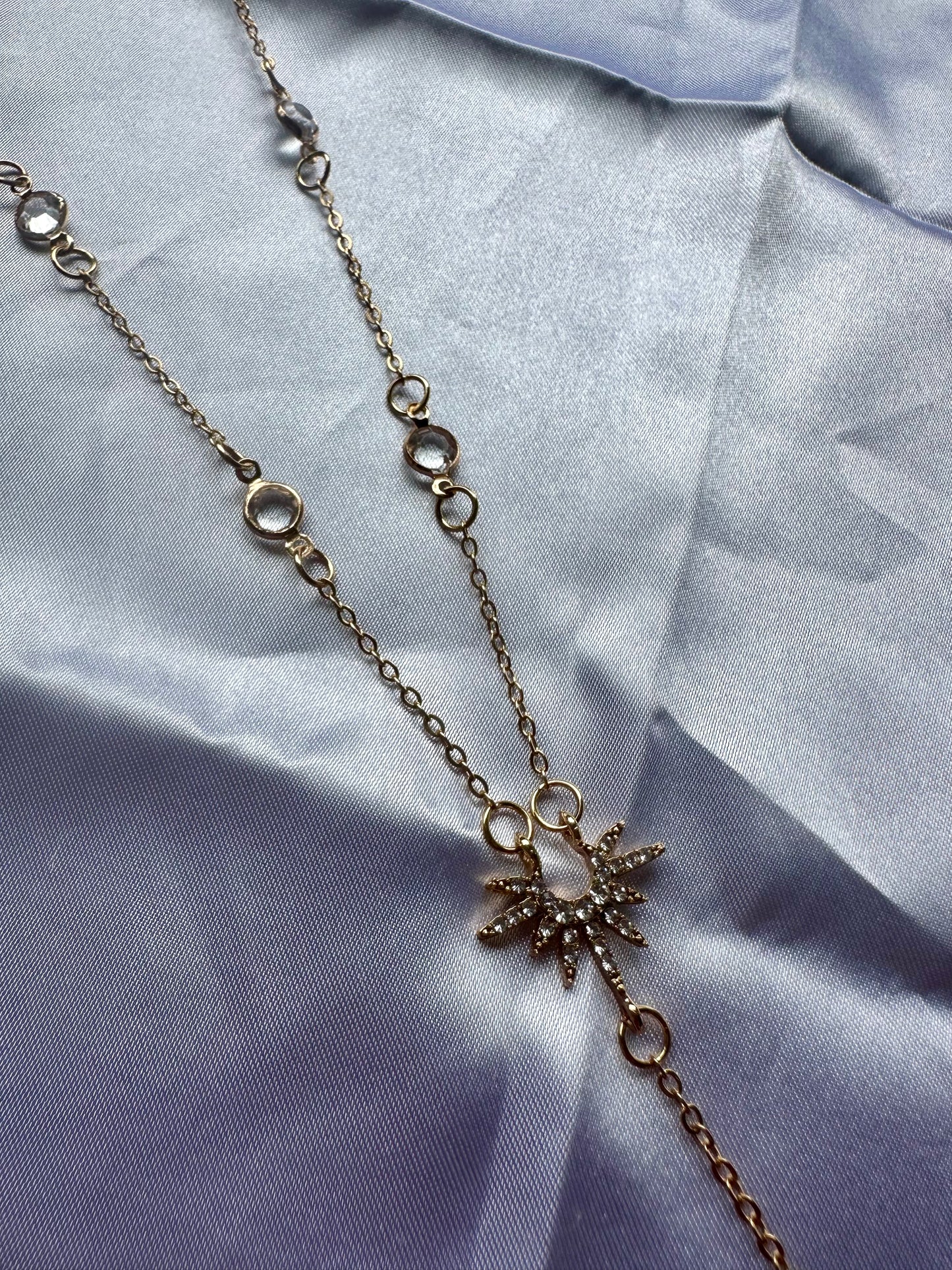 COLLIER TOMBANT ROSE GOLD -MUSA