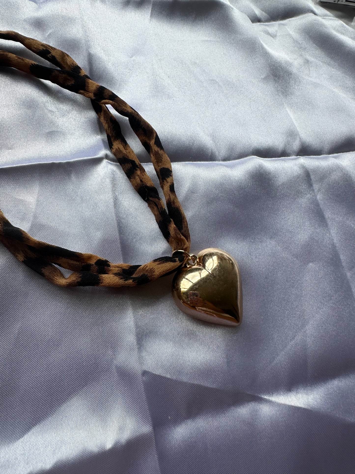 COLLIER TENDANCE LEOPARD -KALI